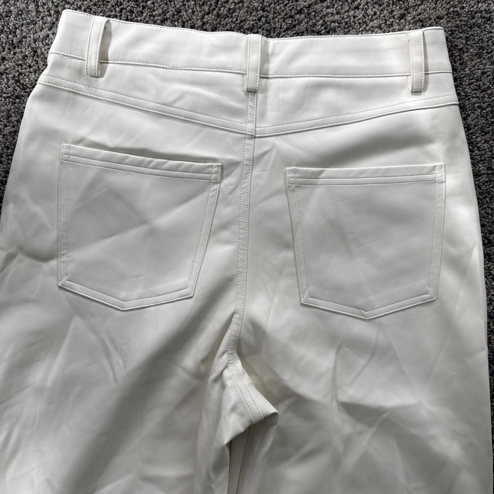 Double Zero Mystical Medium White Polyester Pants… - image 8