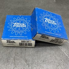 Martin 50BS13HT 1 Sabertooth Sprocket #50 13 Teeth 1" Bore Lot of Two (2)