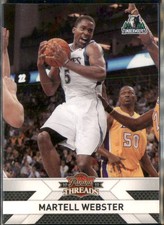 Martell Webster 2010-11 Panini Threads Minnesota Timberwolves #43