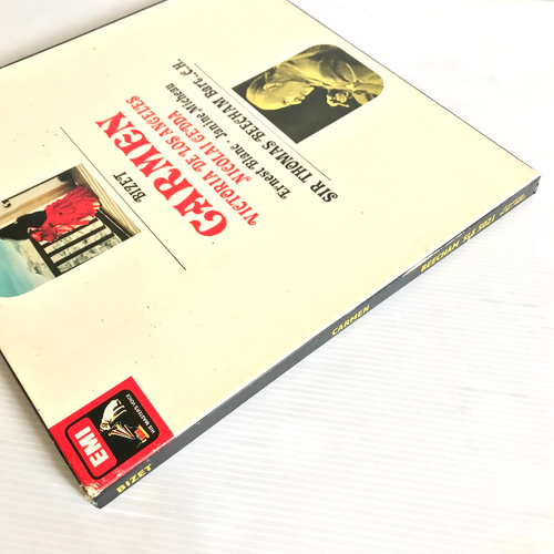 Bizet Carmen De Los Angeles Beecham HMV EMI 3 LP Vinyl BOX SET SLS 5021 - Picture 8 of 9