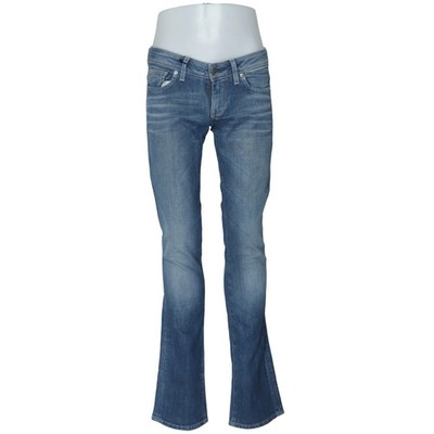 G-Star, Jeans, Größe: 29/34, NEW REESE STRAIGHT, Blau, Baumwolle/Elasthan #fiE