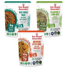 Eat Regal Rice Variety Pack, Fully Cooked Ready to 8.8 Ounce (Pack of 6) 