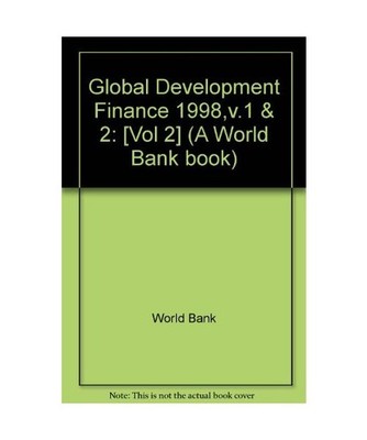 Global Development Finance 1998, World Bank