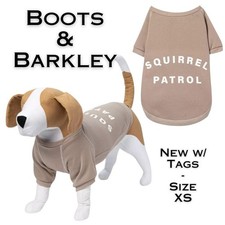 NEW Boots  Barkley Squirrel Patrol Dog Cat Sweatshirt XS, Up To 10 Lbs  10"