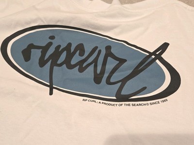 NWT Ripcurl Graphic T Shirt Mens XXL White