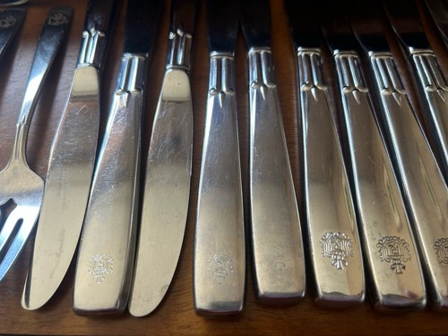 Lot of 22 One Idacraft Deluxe Stainless PHARMACY SYMBOL Rx Hard-to-Find - Picture 6 of 12