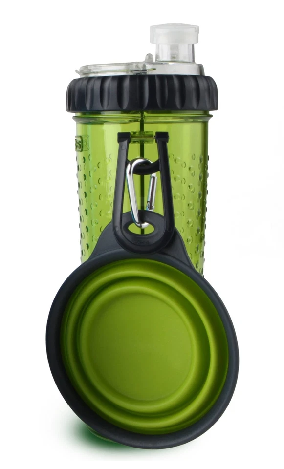 Popware for Pets Snack Duo Dual Chambered Hydration Bottle and Snack Containe... - Image 2 of 3