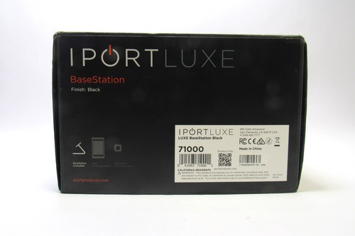 IPORT LUXE No. 71000 Base Station iPad Dock BLACK - 第 8/8 張圖片