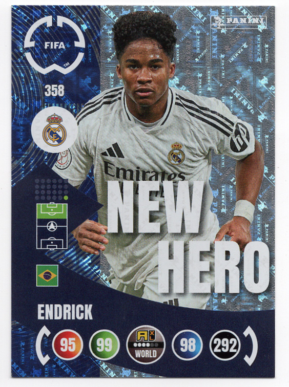 358. Endrick | New Heroes | Panini FIFA Club World Cup 2025
