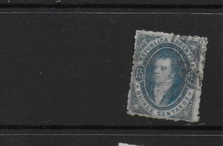 Argentina 1864/6 15c Blue GU