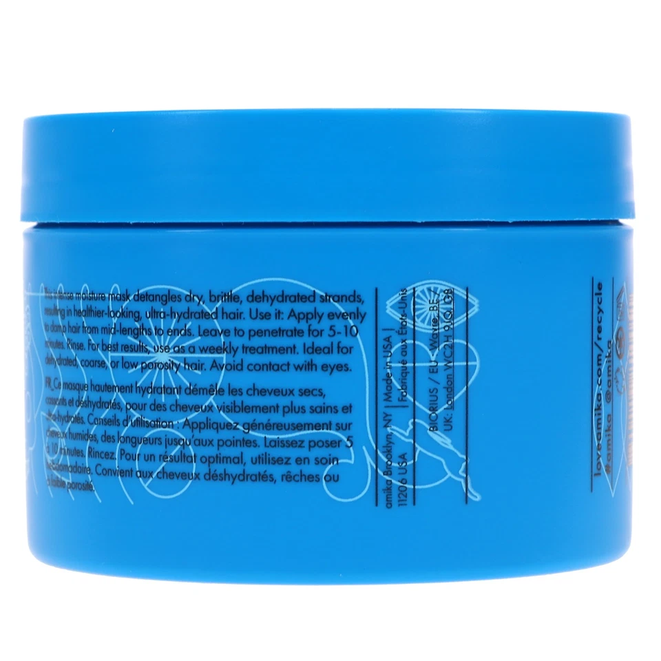 Mascarilla hidratante intensa Amika Hydro Rush 8 oz Foto 4 de 4