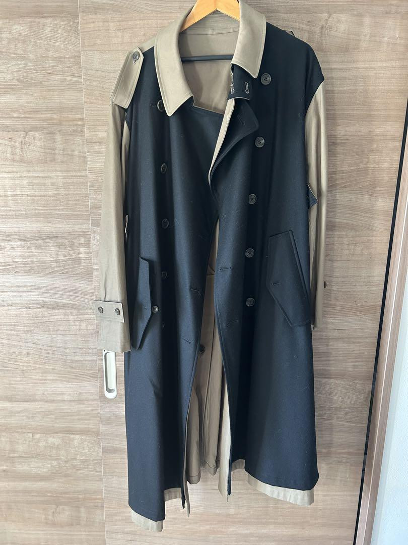 Stein 22Aw Double Lapelled Trench Coat S | eBay Stein 22Aw Double Lapelled Trench Coat S | eBay