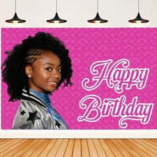Personalised Photo poster Backdrop Birthday Party Photo Background decorations