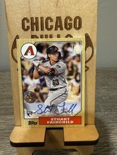 2022 Topps 1987 Baseball Autographs Auto 87BA-SF Stuart Fairchild RC