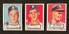 1952 Topps Ed Mathews #407 card