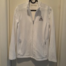 Greg Norman Womens Small Zip Up Jacket White ...