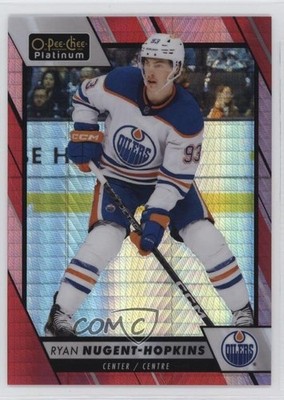 2023-24 O-Pee-Chee Platinum Red Prism 103/199 Ryan Nugent-Hopkins #108 0ms5