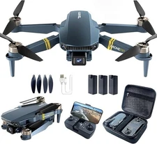 CHUBORY F89 4K Drone 2650 ft 60min Flight Time Foldable only 153 Grams
