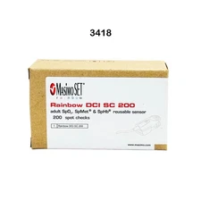 MASIMO 3418 Rainbow DCI SC 200 reusable sensor 200 spot checks