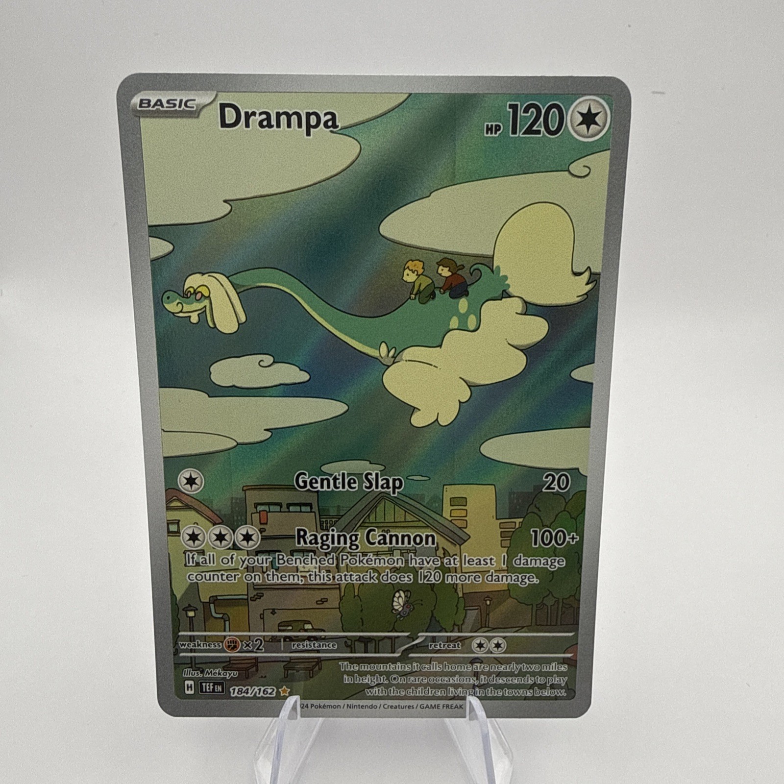 2024 Pokemon Drampa #184/162 POKEMON TCG