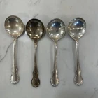 Lot Of 4 Sterling TOWLE FRENCH PROVINCIAL DREAM SOUP SPOON  6 1/4" 168 grams