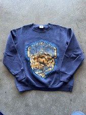 Vintage 90s Penn State Nittany Lions Graphic Crewneck Sweatshirt Rare Size Large