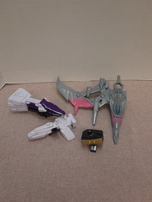 Lot 4 Bandai Power Rangers Parts/Pieces Pre-Owned 
