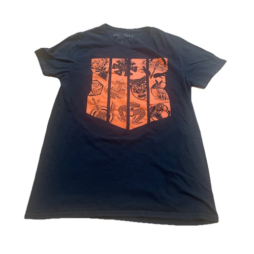 Call Of Duty Short Sleeve Black T-Shirt Men’s Size Medium Tribal - 第 1/3 張圖片