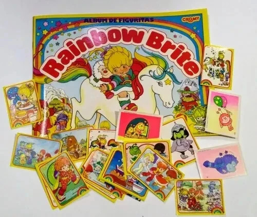 álbum vacío RAINBOW BRITE + 200 pegatinas para pegar DESDE ARGENTINA 1993 - Imagen 1 de 9