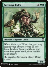 x1 Yavimaya Elder - Mystery Booster - NM - MTG