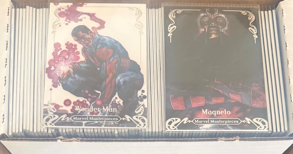 2018 Upper Deck Marvel Masterpieces Full Tier 1-3 Base Set 1-81 - Photo 1/1