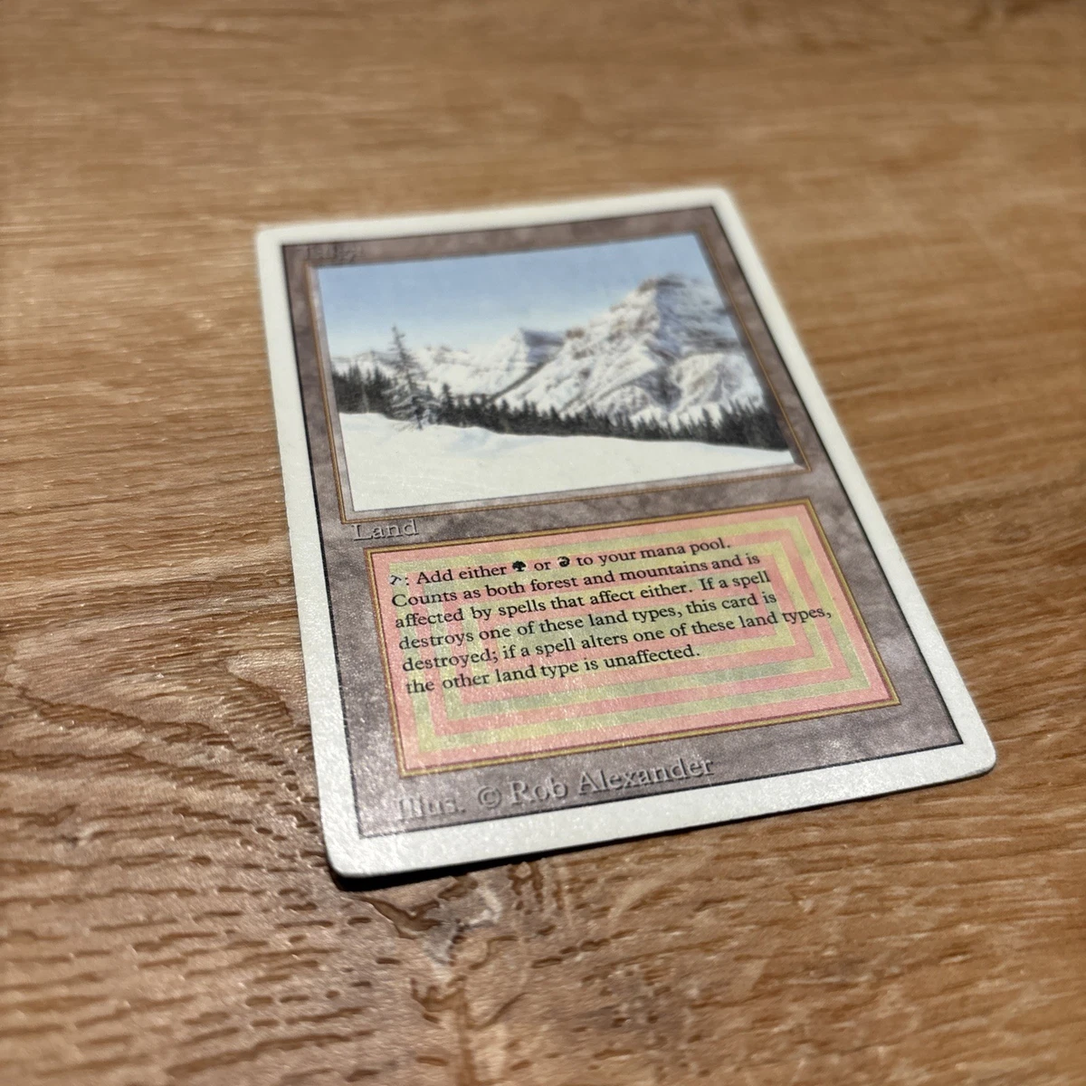 Dual Lands Land Magic: The Gathering Trading Card Games Revised