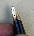 NO RESERVE Parker 65 14ct Gold Nib Section Only Vintage Scrap Gold Fountain Pen