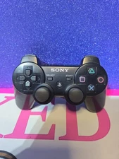 OEM Sony Playstation 3 PS3 controller Black Clean & Working