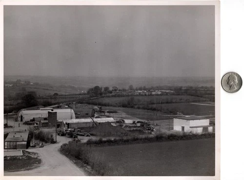 WW2 WWII Military Press Photo US Navy Naval Air Facility 804 Dunkeswell England