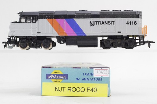 Locomotora Roco escala HO NJ Transit #4116 F40PH DC probada✔ | Condition: Used