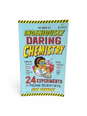 The Book of Ingeniously Daring Chemistry 24 Experiments Sean Connolly KiwiCo PB