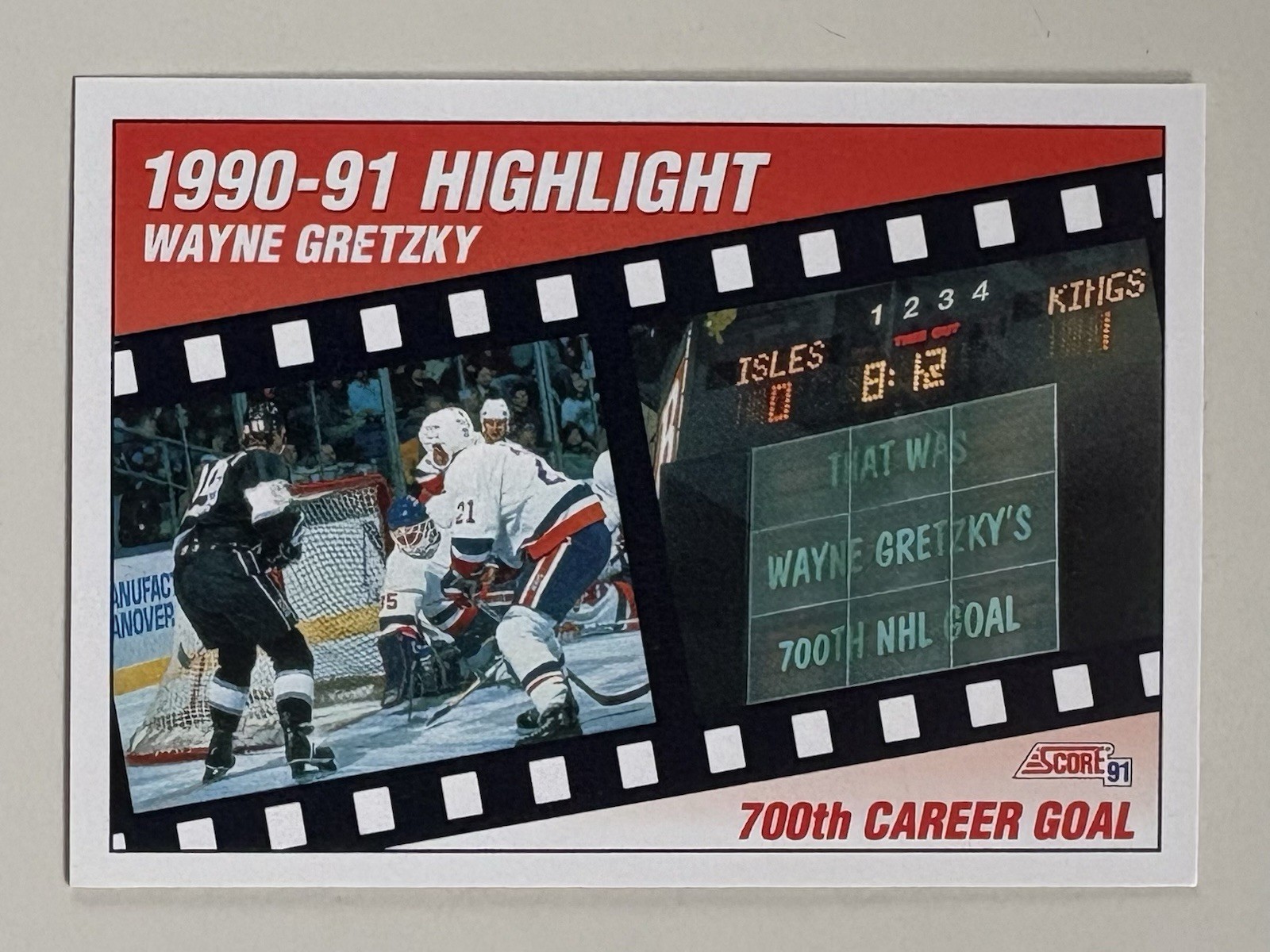 1991-92 Score American - Wayne Gretzky #413