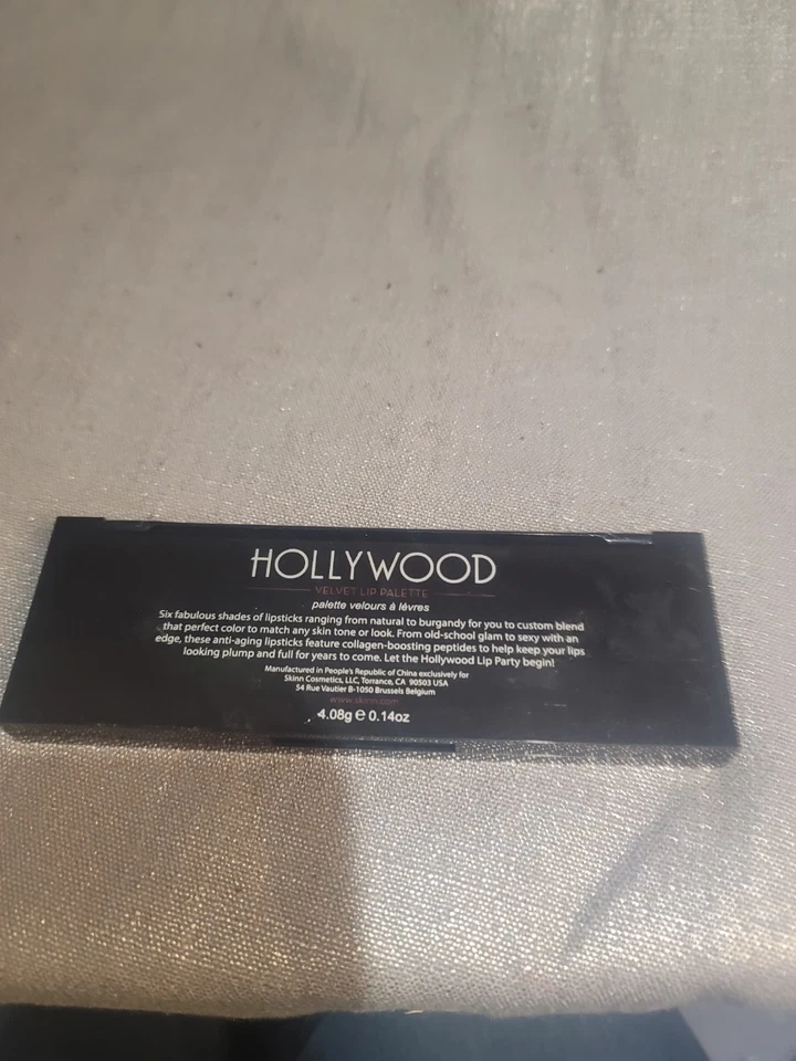 SKINN Cosmetics HOLLYWOOD LIP Palettes NUDE Lip Palette 6 shades NIB - Image 3 of 3