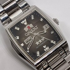 Orologio donna Orient 3 stelle con vetro taglio a forma di stella perfettamente funzionante