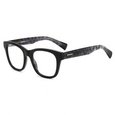 Missoni Women's Eyeglasses Black Plastic Full Rim Square Frame MIS 0104 0807