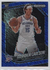 2024-25 Panini Prizm Black FOTL Blue Shimmer /35 Branden Carlson #249