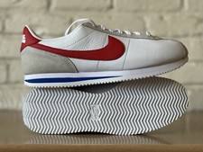 Nike ID Cortez 72’ Forest Gump Blanco Rojo Azul Zapatos FJ8890-905 Mujeres 13.5/Hombres 12