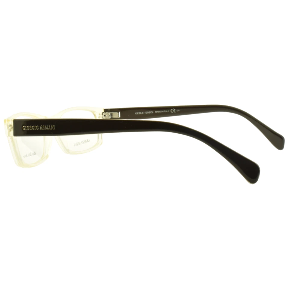 NEW!! GORGIO ARMANI GA 866 O4L Clear Rectangle Full Rim Unisex Optical Frame - Image 4 of 4