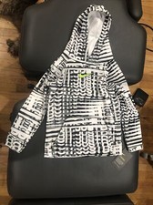 NWT NIKE "Just Do It " Boys Black Puffer Hoodie Jacket