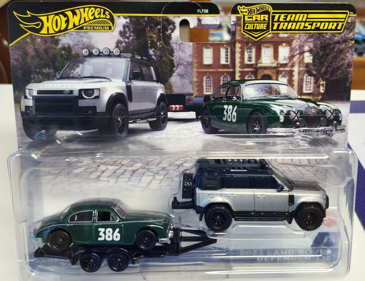 ホットウィール　チームトランスポート　DODGE　Ford　JAGUAR ホットウィール チームトランスポート DODGE Ford JAGUAR