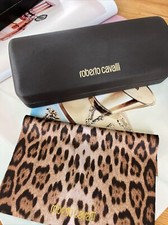 NEW ROBERTO CAVALLI HARD CASE FOR EYEGLASSES/GLASSES FRAME/EYEWEAR/SUNGLASSES