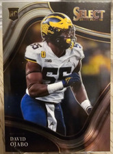 2022 Panini Select Draft Picks David Ojabo RC #194 Baltimore Ravens