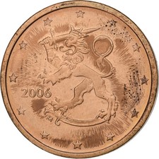 [#1221362] Finlandia, 2 Euro Cent, 2006, Vantaa, Acciaio placcato rame, SPL