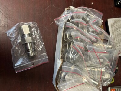 Faster 2FFI12-GAS-M-2V, ..12-GAS-2-10A0I, Stainless,   Shipped by Priority Mail